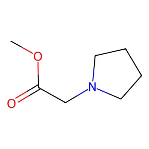 methyl 2-pyrrolidin-1-ylacetate structure