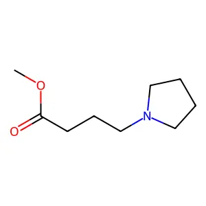 methyl 4-pyrrolidin-1-ylbutanoate structure