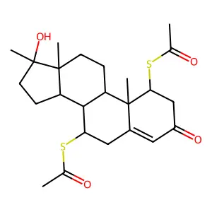 Tiomesterone structure