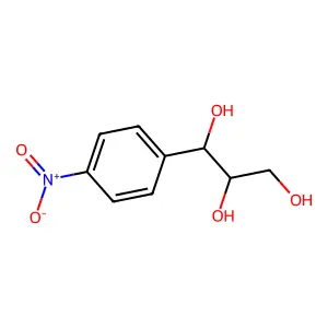 1,2,3-Propanetriol, 1-(4-nitrophenyl)- structure