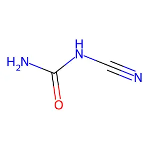 Cyanourea, monosodium salt structure
