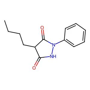 Mofebutazone structure