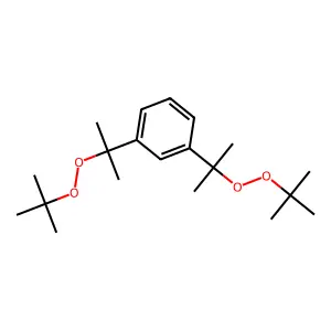 1,3-BIS(TERT-BUTYLPEROXYISOPROPYL)BENZENE structure