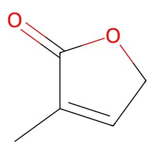 3-Methyl-2(5H)-furanone structure