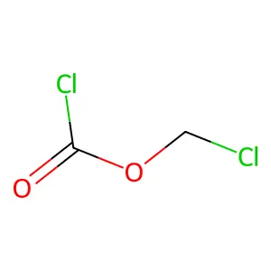 Chloromethyl chloroformate structure