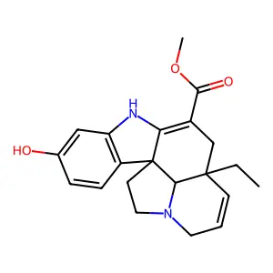 11-Hydroxytabersonine structure
