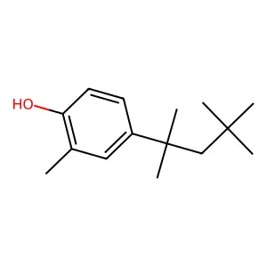 2-Methyl-4-tert-octylphenol structure