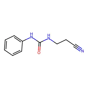 1-(2-cyanoethyl)-3-phenylurea structure