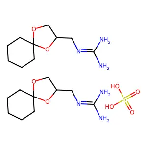 Guanadrel sulfate structure