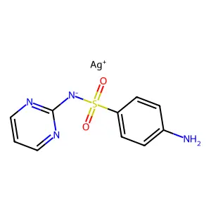 Silvadene structure