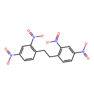 1-[2-(2,4-dinitrophenyl)ethyl]-2,4-dinitrobenzene structure