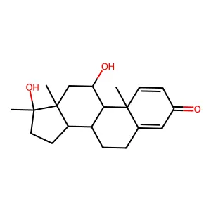 11,17-dihydroxy-10,13,17-trimethyl-7,8,9,11,12,14,15,16-octahydro-6H-cyclopenta[a]phenanthren-3-one structure