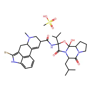 BROMOCRIPTINE MESYLATE structure