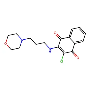 Compound C17H19ClN2O3 structure
