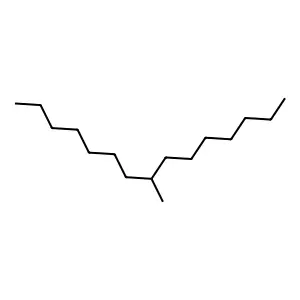 8-METHYLPENTADECANE structure