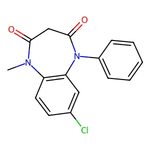 Clobazam structure