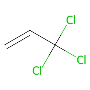 3,3,3-trichloroprop-1-ene structure