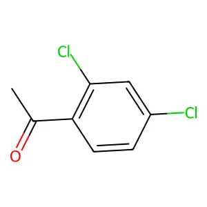 2',4'-Dichloroacetophenone structure