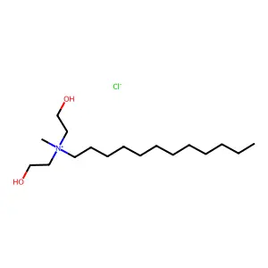 Dodecylbis(2-hydroxyethyl)methylammonium chloride structure