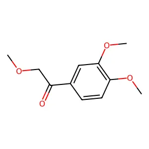 1-(3,4-dimethoxyphenyl)-2-methoxyethanone structure