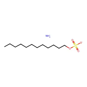 Ammonium dodecyl sulfate structure