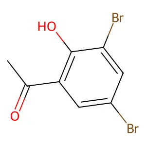 1-(3,5-dibromo-2-hydroxyphenyl)ethanone structure