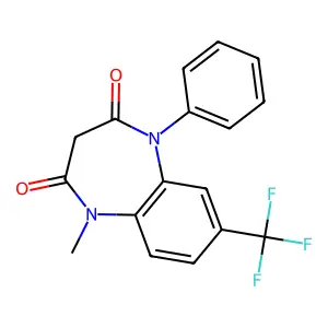 Triflubazam structure