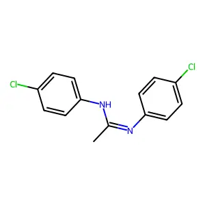 ACETAMIDINE, N,N'-BIS(p-CHLOROPHENYL)- structure