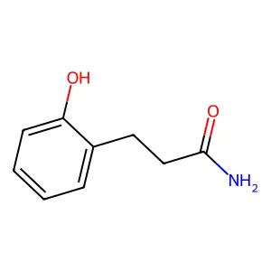 3-(2-hydroxyphenyl)propanamide structure