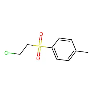 1-(2-chloroethylsulfonyl)-4-methylbenzene structure