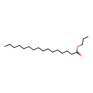 Propyl palmitate structure