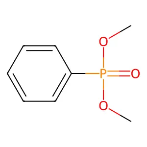 Phosphonic acid, phenyl-, dimethyl ester structure