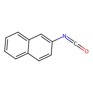 2-Naphthyl isocyanate structure