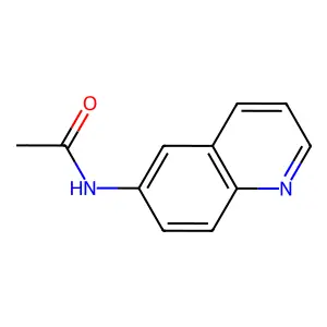 N-(quinolin-6-yl)acetamide structure