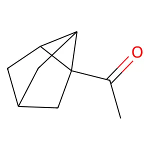 1-(1-tricyclo[2.2.1.02,6]heptanyl)ethanone structure