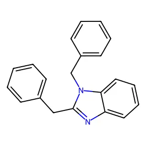 1,2-dibenzylbenzimidazole structure