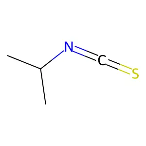 Isopropyl isothiocyanate structure
