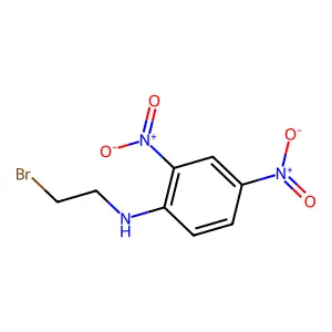 N-(2-Bromoethyl)-2,4-dinitroaniline structure