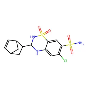 cyclothiazide structure