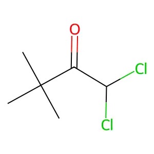 1,1-dichloro-3,3-dimethylbutan-2-one structure