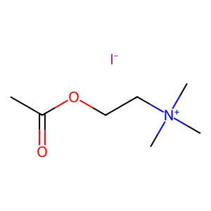Acetylcholine iodide structure