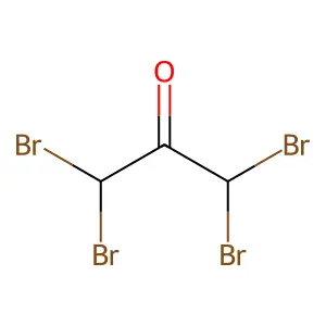 1,1,3,3-Tetrabromoacetone structure