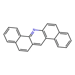 Dibenz[a,h]acridine structure