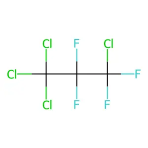 1,1,1,3-Tetrachlorotetrafluoropropane structure