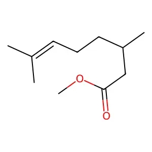 Methyl citronellate structure