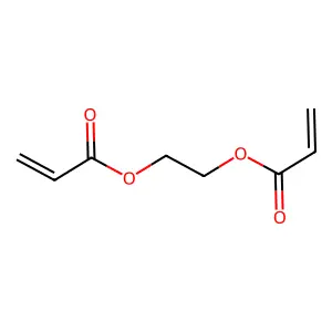 Ethylene diacrylate structure