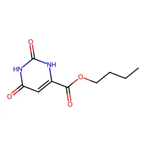butyl 2,4-dioxo-1H-pyrimidine-6-carboxylate structure
