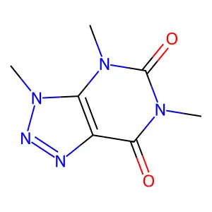1,3,9-Trimethyl-8-azaxanthin structure