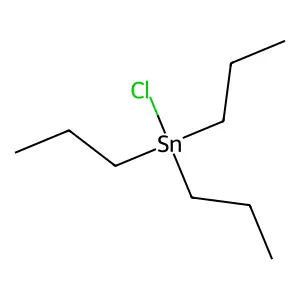 chloro(tripropyl)stannane structure