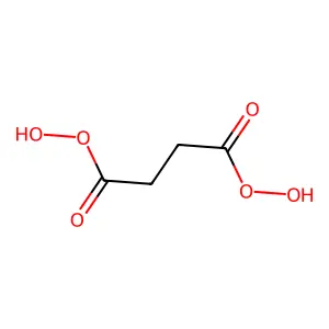 Diperoxysuccinic acid structure